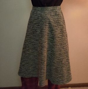 Anthropologie midi skirt with elastic waistband